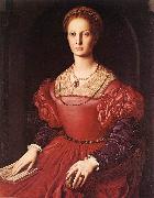 Portrait of Lucrezia Panciatichi fg BRONZINO, Agnolo